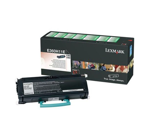 Consom. laser -Lexmark - E260/360/460 -E360, E460 -9000pages--Noir