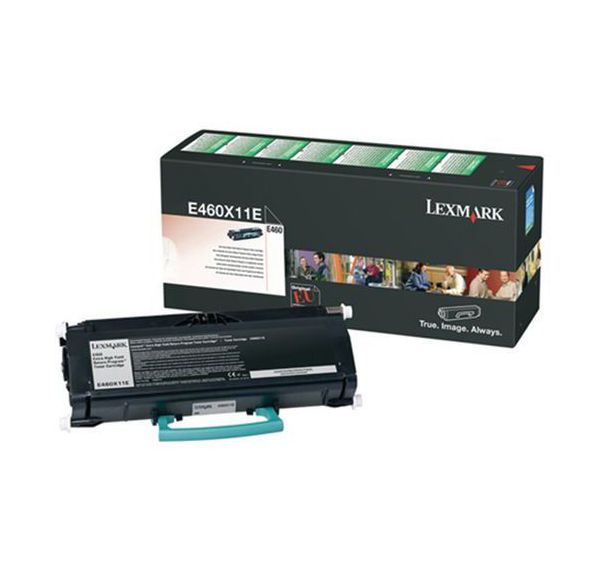 Consom. laser - Lexmark - E260/360/460 - E460 - 15000pages--Noir