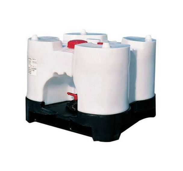 Conteneur 500 à 1000L TankGo pour produits dangereux - homologué EP