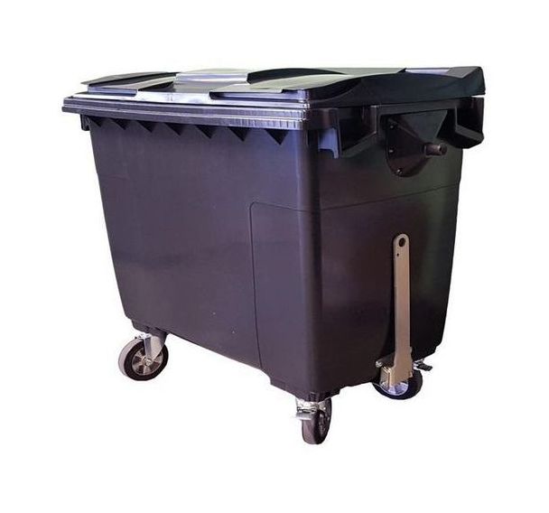 Conteneur 660l timon d'attelage - Sulo