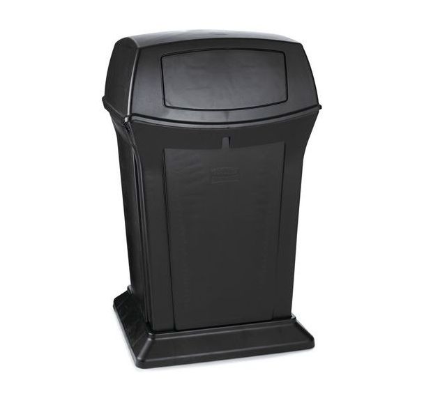 Conteneur Ranger Rubbermaid Noir