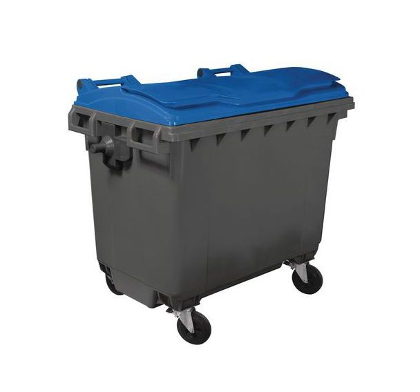 Conteneur à déchets 4 Roues - 660L - Mobil Plastic