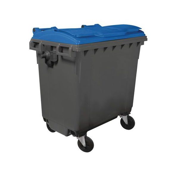 Conteneur à déchets 4 Roues - 770L - Mobil Plastic