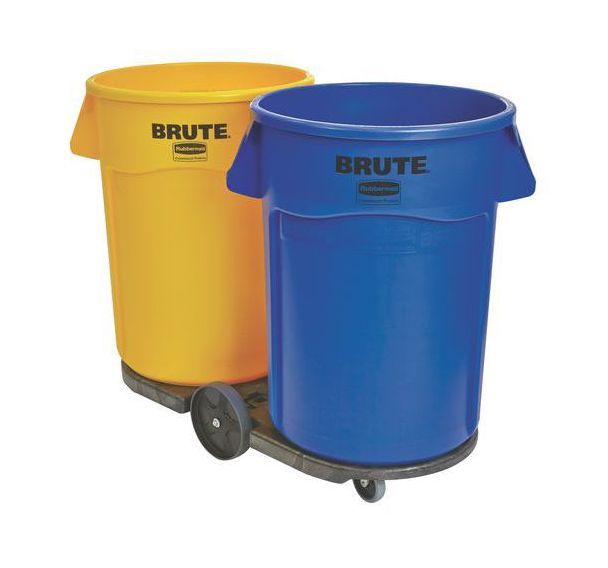 Conteneur rond avec conduits d'aération - 76 L à 167 L - Rubbermaid