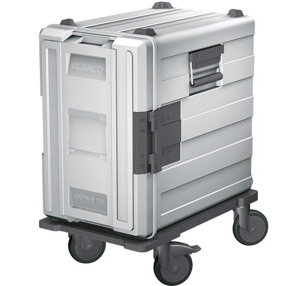 Conteneur de transp. de repas Poly neutre 620 KUF-F goulotte condensat