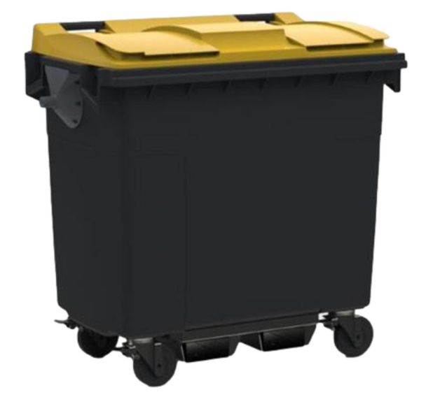 Conteneur mobile SULO - Passage de fourche - Tri des déchets  - 770 L