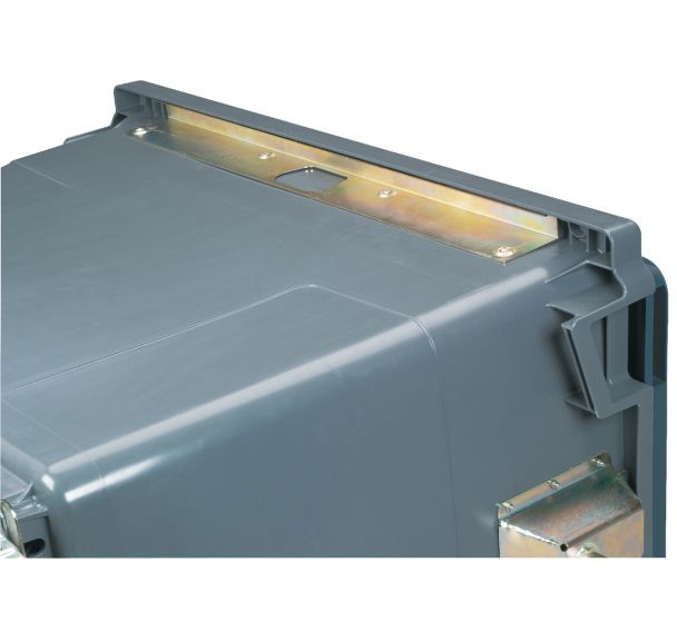 Conteneur mobile pour tri déchet - renfort collerette 1000 L - Sulo