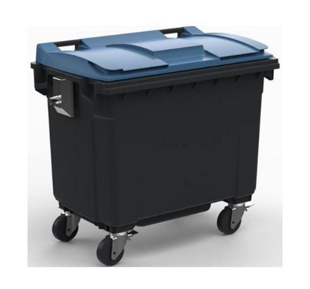 Conteneur mobile pour tri des déchet - tourillons en métal - Sulo