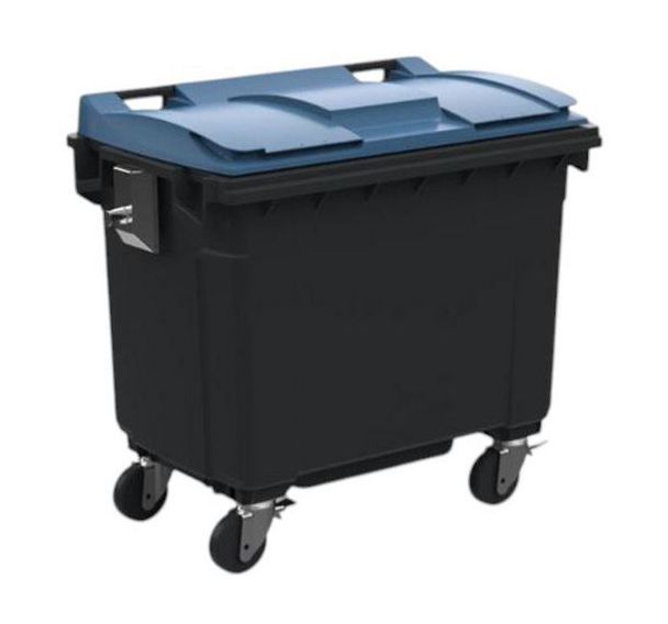 Conteneur mobile pour tri des déchet - tourillons en métal - Sulo