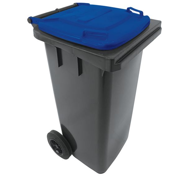 Conteneur mobile tri des déchets - 120 L - Manutan Expert