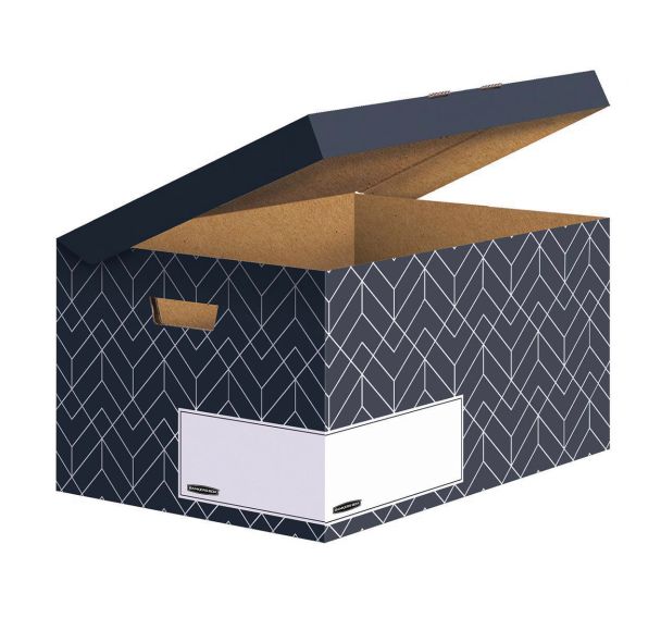 Conteneur pour boîte d'archive Flip Top Déco - Bankers Box