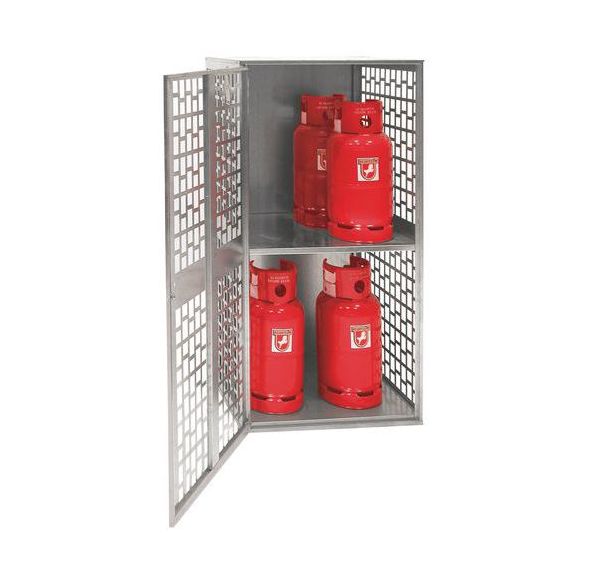 Conteneur pour bonbonnes de gaz