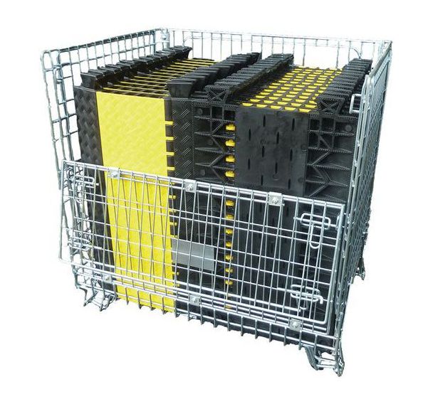 Conteneur repliable COBRA BOX pour passage de câble