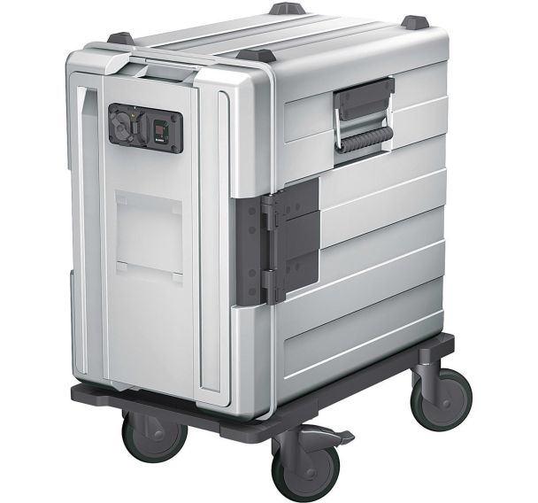 Conteneur transp repas Poly chauffant 620 KBRUH-F goulotte condensat