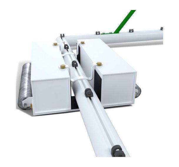 Contrepoids 2x64kg pour but de foot transportable = 128 kg