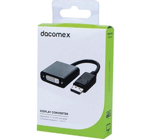 Convertisseur DisplayPort 1.1 vers DVI - Dacomex
