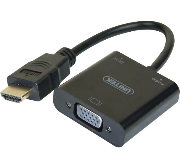 Convertisseur HDMI vers VGA avec audio