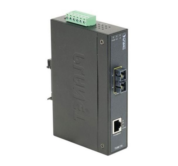 Convertisseur RJ45/100FX IP30 multimode SC 2km -40/75°