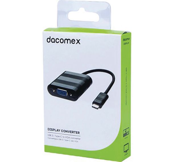 Convertisseur USB 3.1 Type-C vers VGA DACOMEX 199014