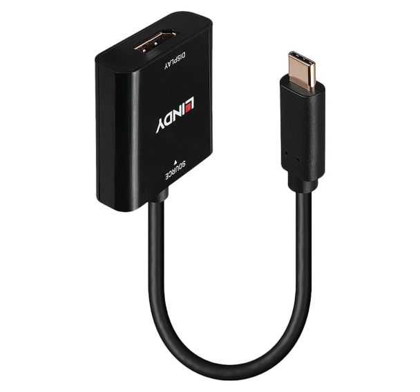 Convertisseur USB Type C vers DisplayPort 4K - Lindy