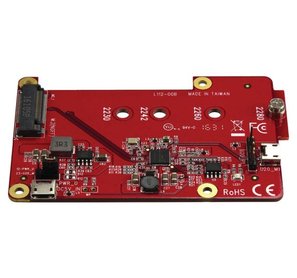 Convertisseur USB vers M.2 SATA Raspberry Pi et cartes dévelop - TAA