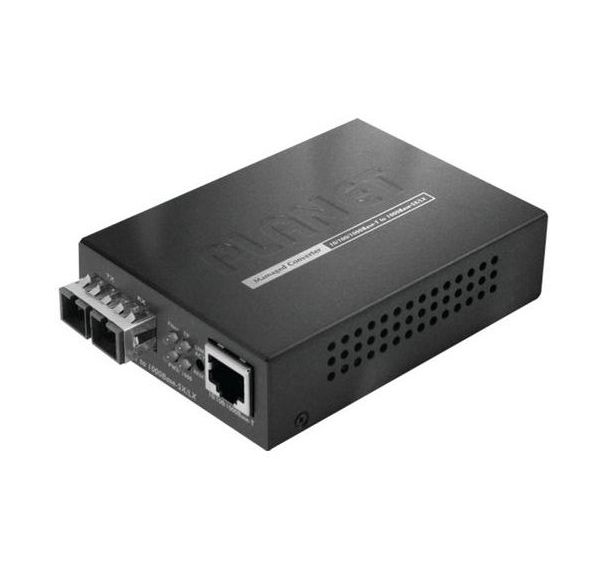 Convertisseur fibre 10/100/1000 - 1000SX 550m et LFP