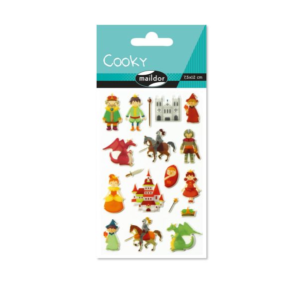 Cooky, Sach 1 pl 7,5x12cm, Chevaliers