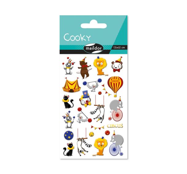 Cooky, Sach 1 pl 7,5x12cm, Cirque