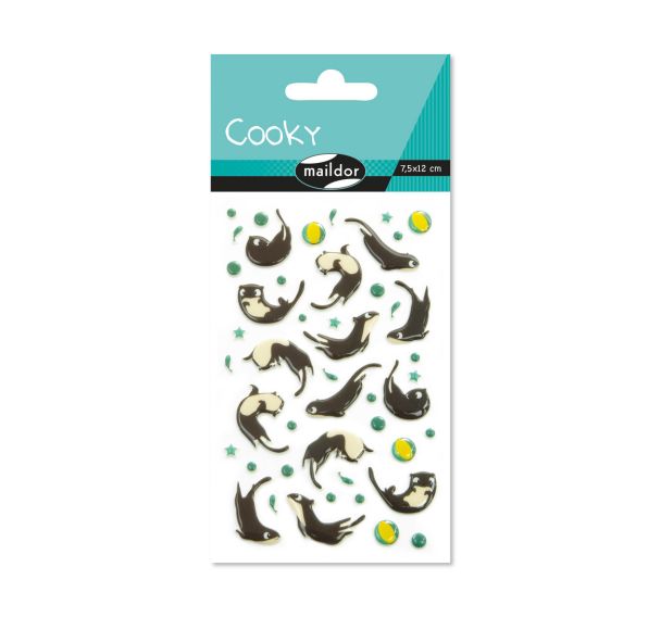 Cooky, Sach 1 pl 7,5x12cm, Loutres
