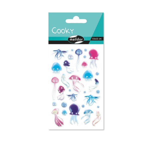 Cooky, Sach 1 pl 7,5x12cm, Méduses