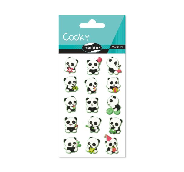 Cooky, Sach 1 pl 7,5x12cm, Panda