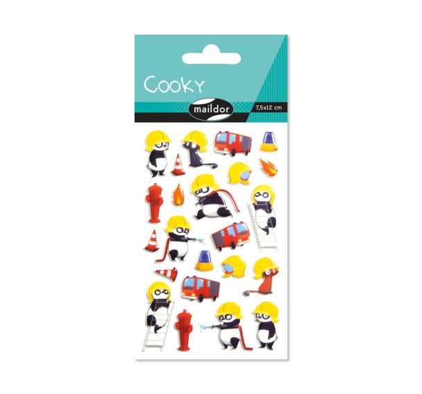 Cooky, Sach 1 pl 7,5x12cm, Pompier