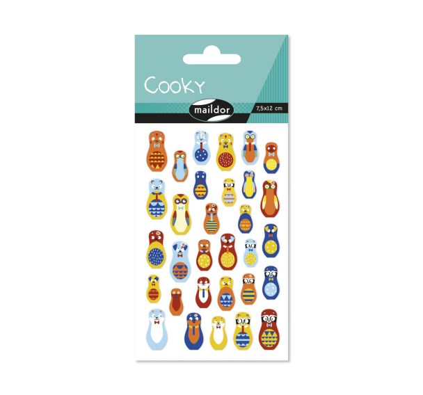 Cooky, Sach 1 pl 7,5x12cm, Poupées russes
