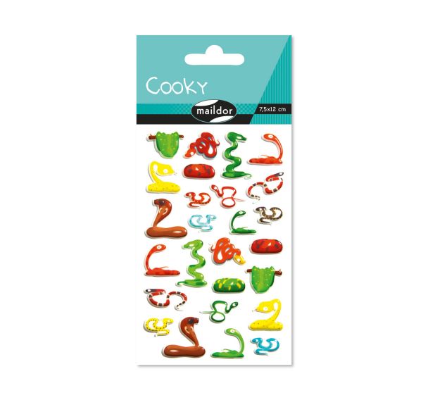 Cooky, Sach 1 pl 7,5x12cm, Serpents