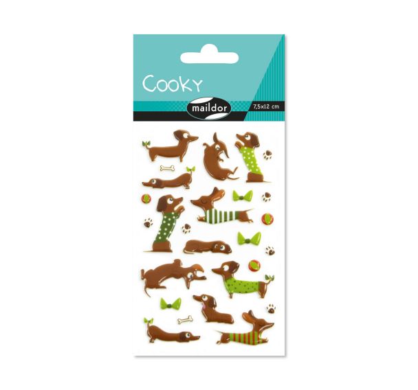 Cooky, Sach 1 pl 7,5x12cm, Teckels
