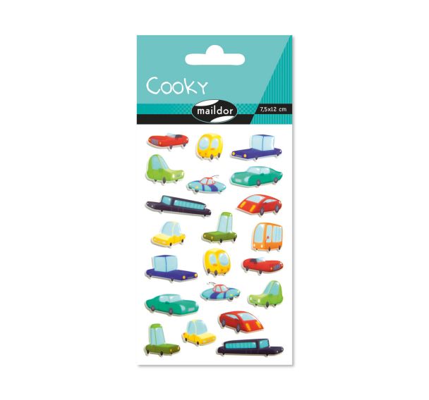 Cooky, Sach 1 pl 7,5x12cm, Voiture