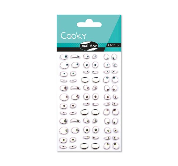 Cooky, Sach 1 pl 7,5x12cm, Yeux rigolos