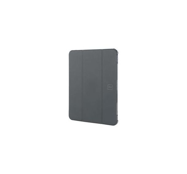 Coque IPad 11 M4 avant satin arrière transparent - bleu nuit