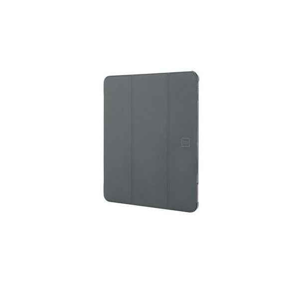 Coque IPad 13 M2 avant satin arrière transparent - bleu nuit