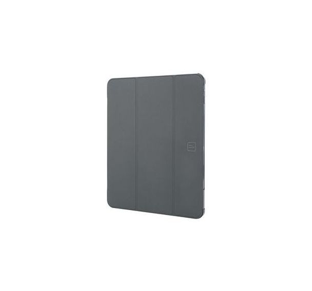 Coque IPad 13 M4 avant satin arrière transparent - bleu nuit