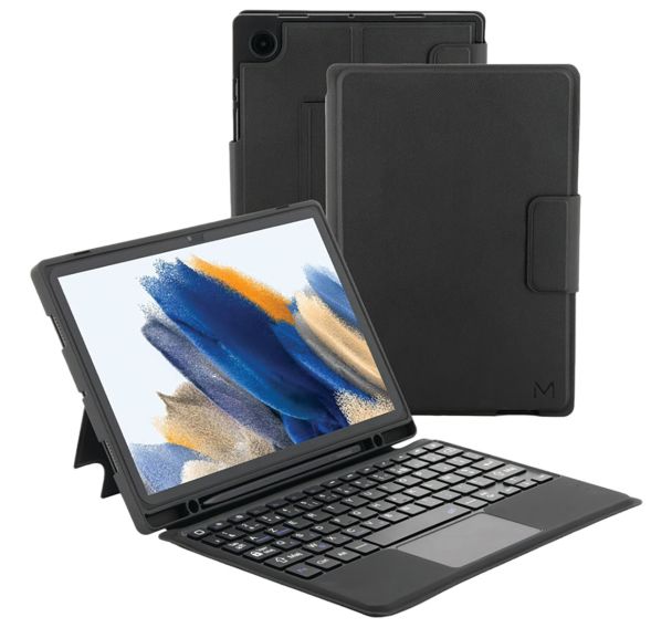 Coque protection + clavier Bluetoorh détachable p/ Galaxy Tab A8 10,5'' - Mobilis