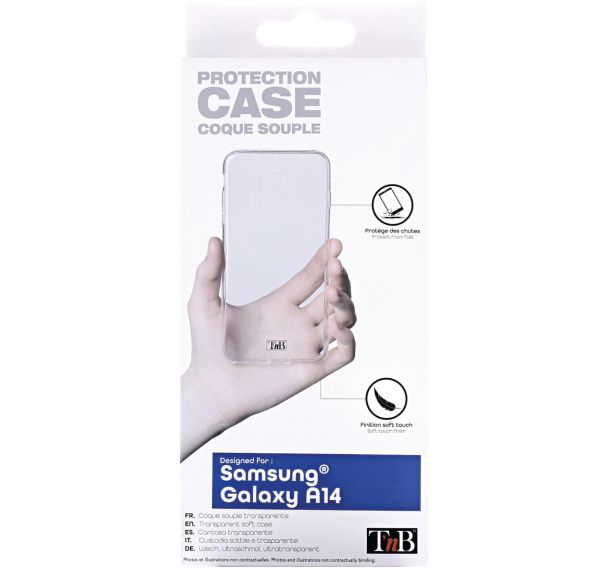 Coque souple transparente pour Samsung Galaxy A14