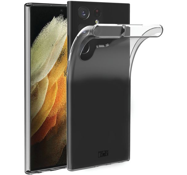 Coque souple transparente pour Samsung Galaxy S22 Ultra