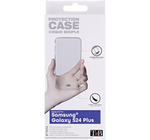 Coque souple transparente pour Samsung Galaxy S24 Plus