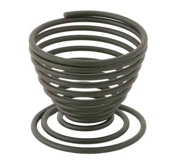 Coquetier Wire - 5 cm - Noir - Lot de 12