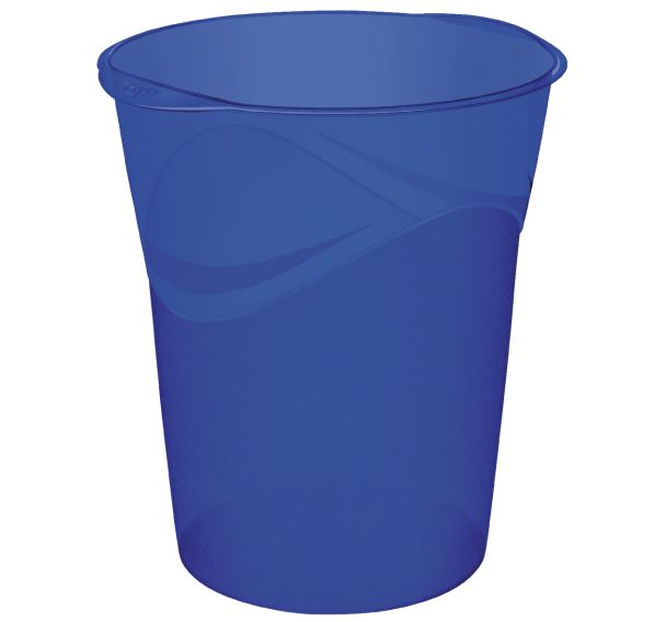 Corbeille Happy 15 L bleu