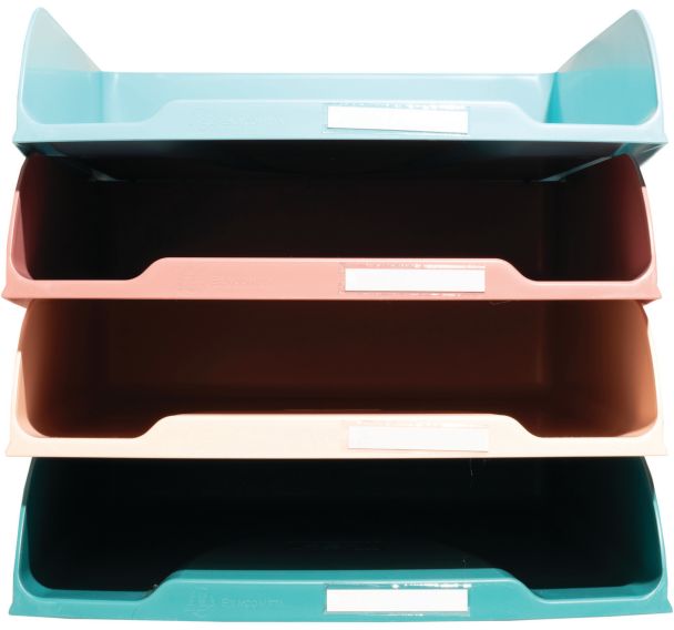 Corbeille à courrier Combo Styli Skandi - Lot de 4 - Exacompta