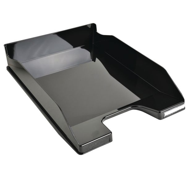 Corbeille à courrier Midi Combo noir A4+ - Exacompta