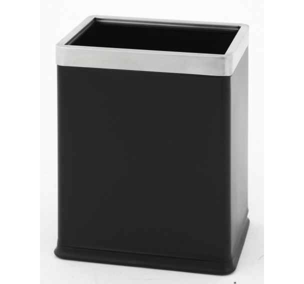 Corbeille à double paroi rectangulaire 10L