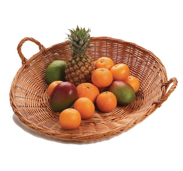 Corbeille à fruits ronde osier ø 45cm
